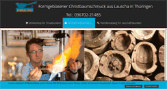 Desktop Screenshot of haberland-baumschmuck.de